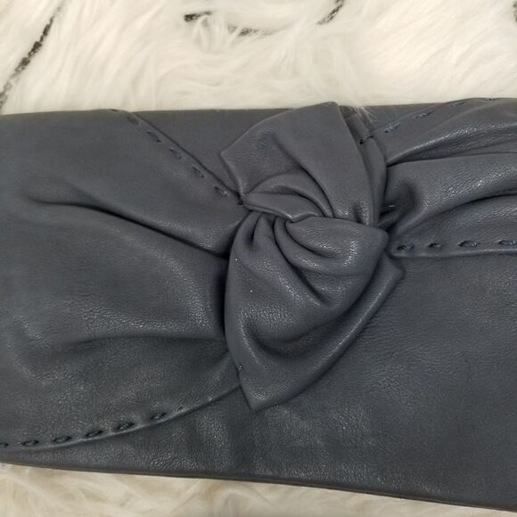 Grey/Blue Deyce Crossbody/ Clutch Bag - Picture 6 of 13